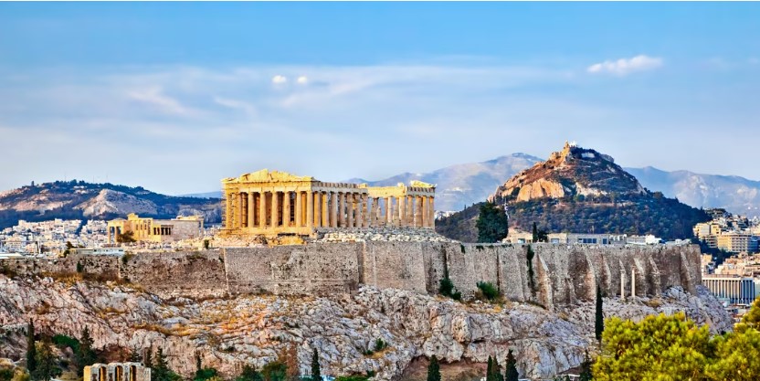 Athens Acropolis Erechtheion Caryatids